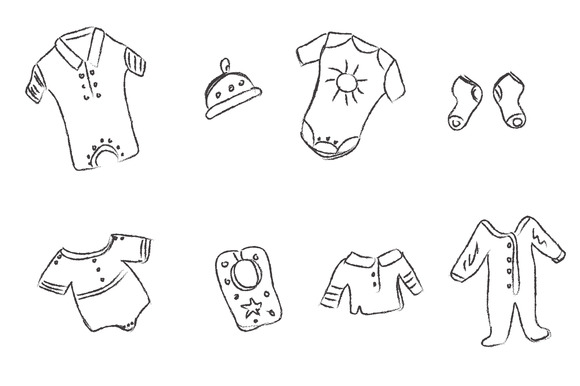 Free Mockup Baby Clothes » Designtube - Creative Design Content