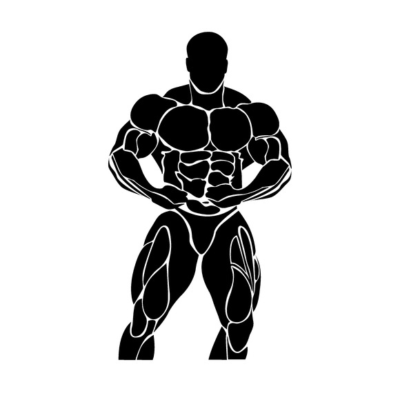 Bodybuilding Powerlifting Icon Bodybuilding Powerlifting Icon
