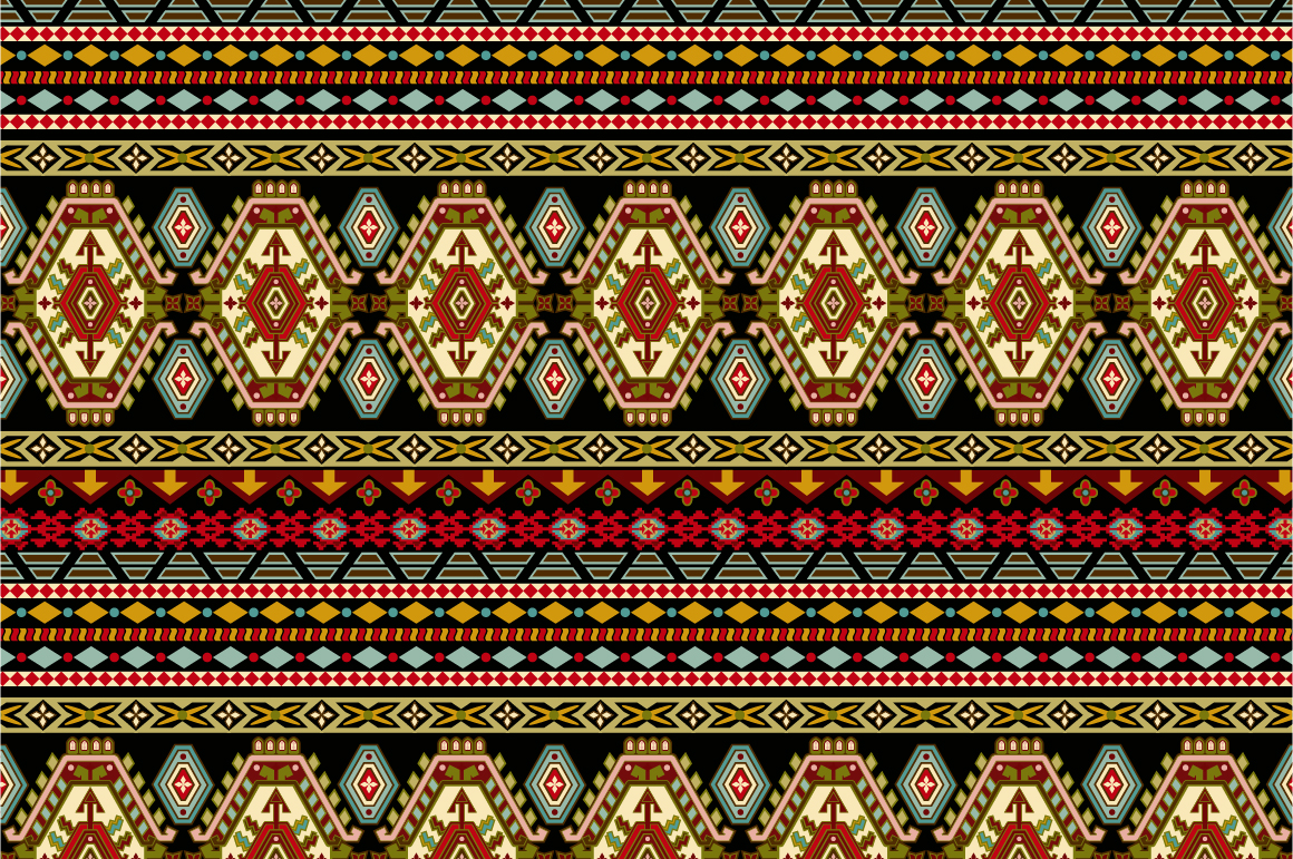 Set of Border Ornamental Patterns ~ Patterns on Creative Market