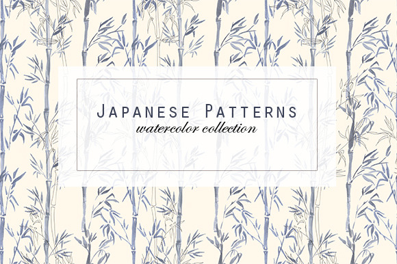 Japanese Patterns Set