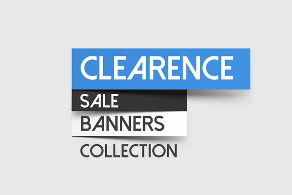 Collection Of Sale Discount Banners