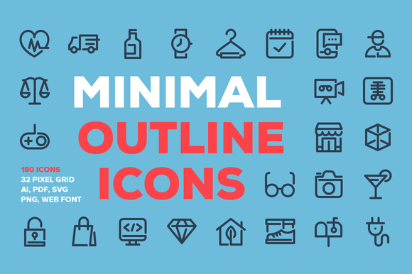 Minimal Line Icons Minimal Line Icons