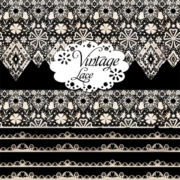 Antique Lace Seamless Pattern Antique Lace Seamless Pattern