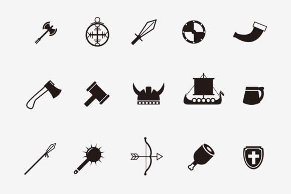 15 Viking Icons And Symbols 15 Viking Icons And Symbols