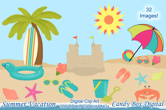 vacation clip art illustrations - photo #43
