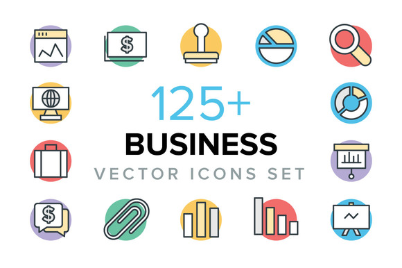 125 Business Vector Icons 125 Business Vector Icons