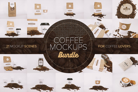 Coffee Mockups Bundle Coffee Mockups Bundle