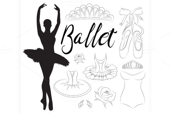 Ballet Icon Set