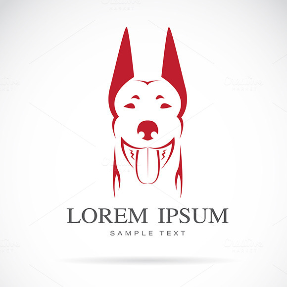 Vector Image Of An Dog Vector Image Of An Dog