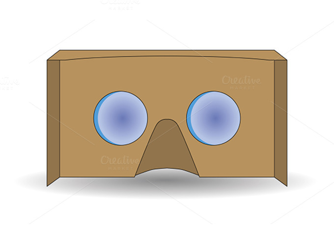 Virtual Reality Cardboard Glasses Virtual Reality Cardboard Glasses