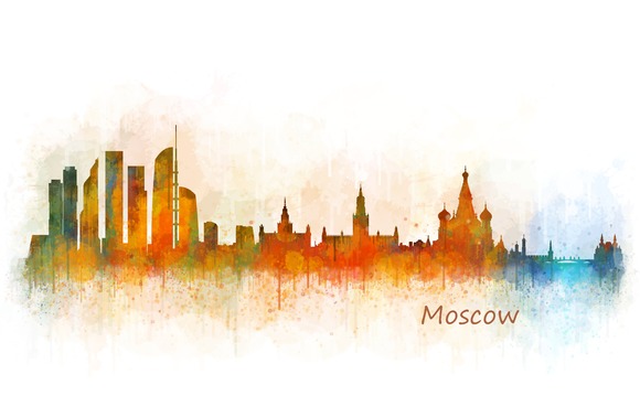 Moscow Cityscape Skyline Moscow Cityscape Skyline