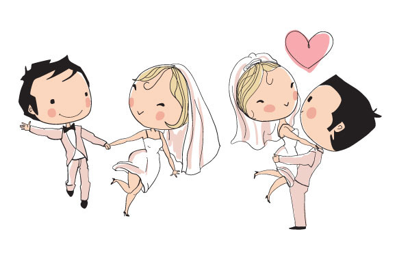 clipart gallery for wedding card - photo #33