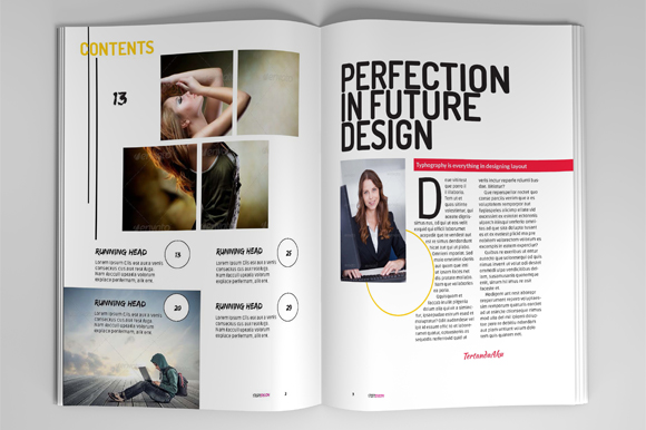 Creative Magazine Template ~ Magazine Templates on Creative Market