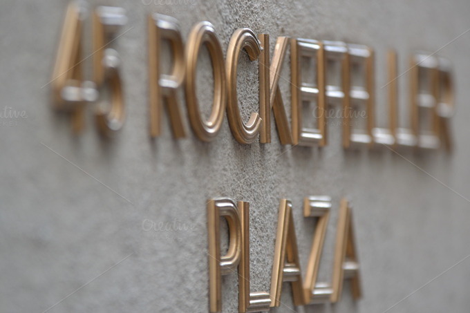 45 Rockefeller Plaza ~ Business Photos on Creative Market