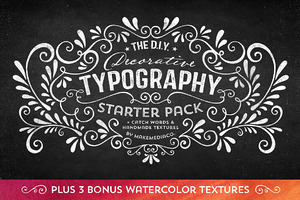DIY Decorative Typography Pack