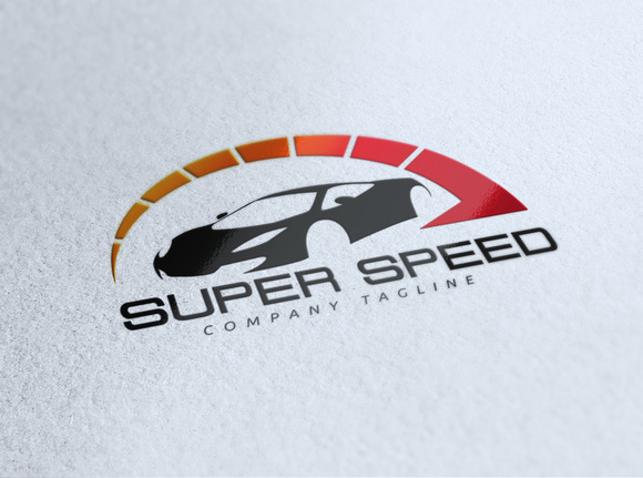 Super Speed ~ Logo Templates on Creative Market