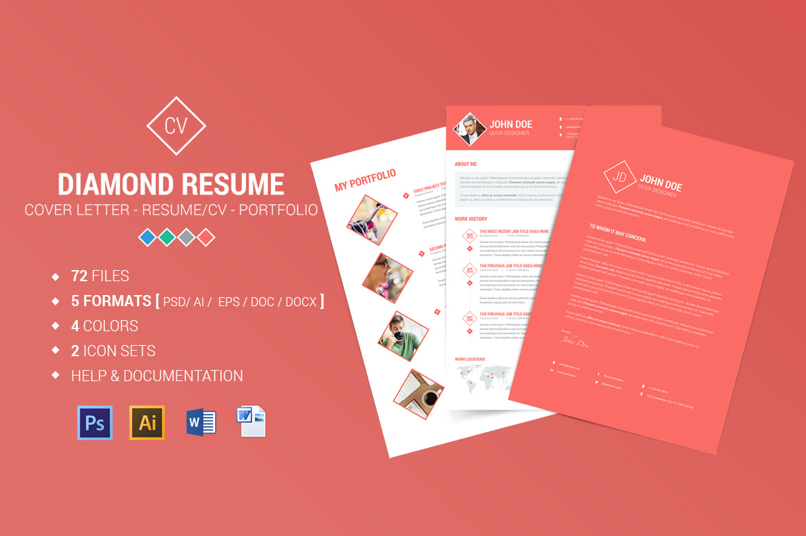 diamond resume  cv