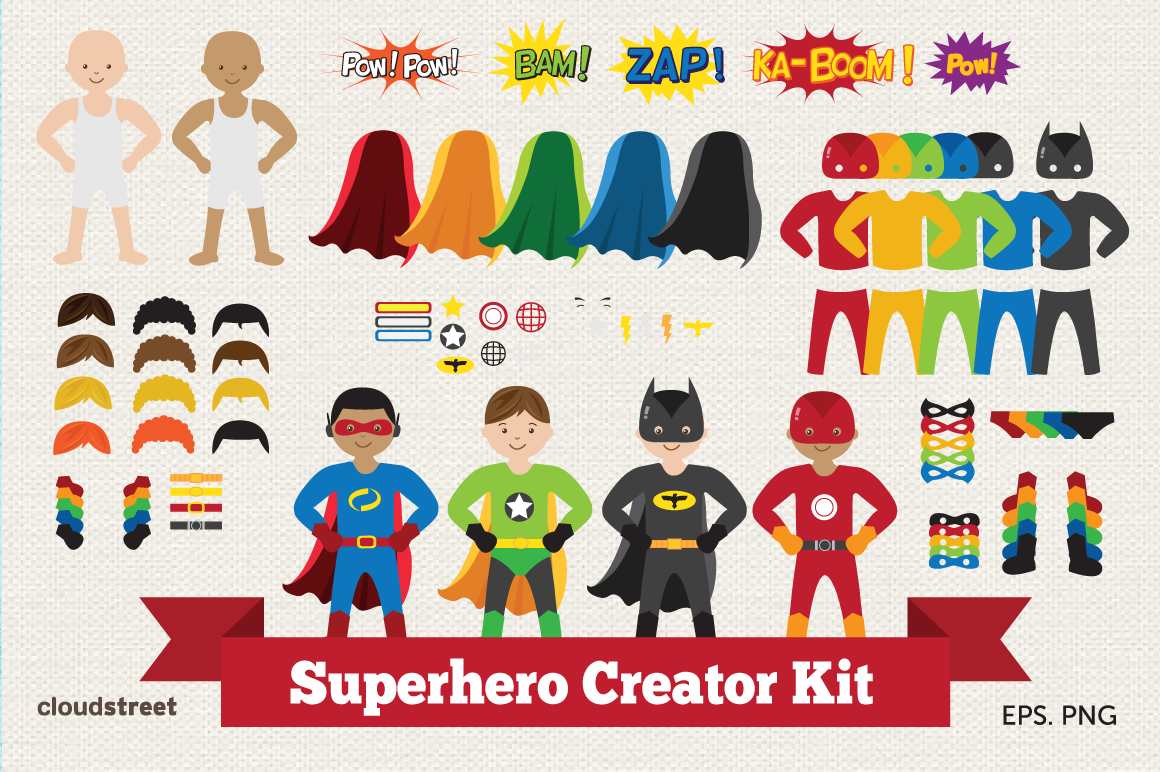 create your own superhero toy