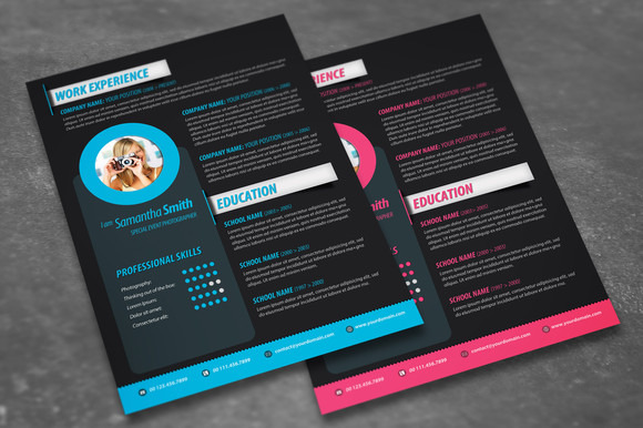 Modern Resume Design ~ Resume Templates on Creative Market