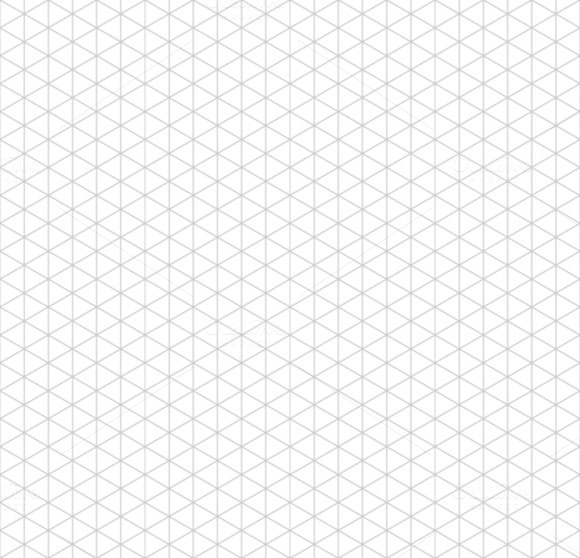 Gray Isometric Grid Seamless Pattern