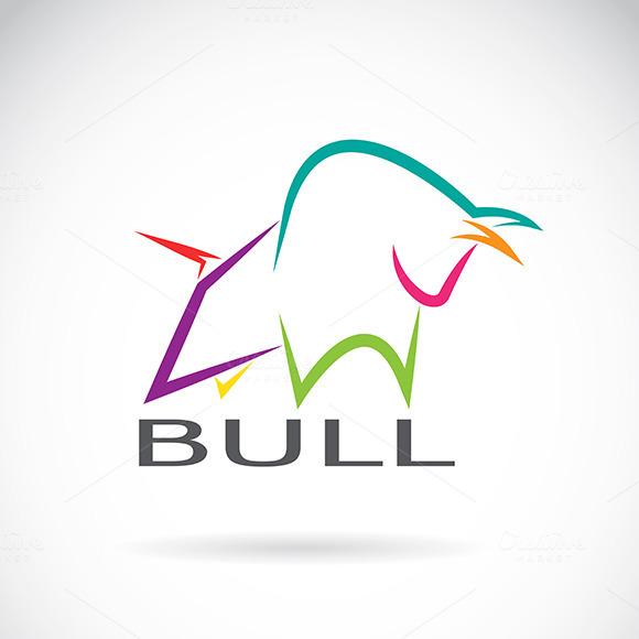 Vector Image Of An Bull Design Vector Image Of An Bull Design