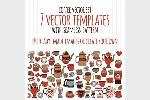 Vector Seamless Pattern And Template Vector Seamless Pattern And Template