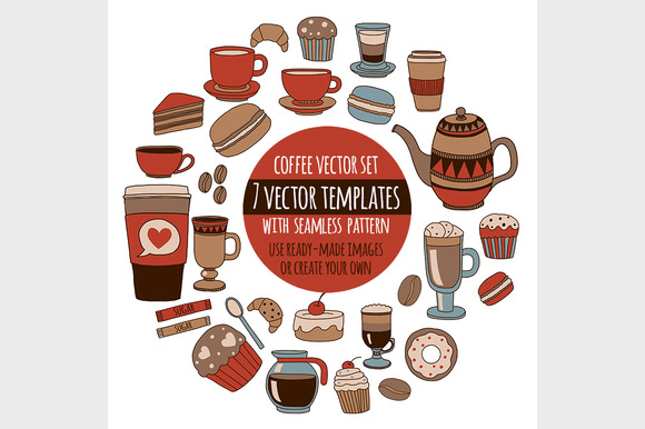 Coffee Vector Set Coffee Vector Set