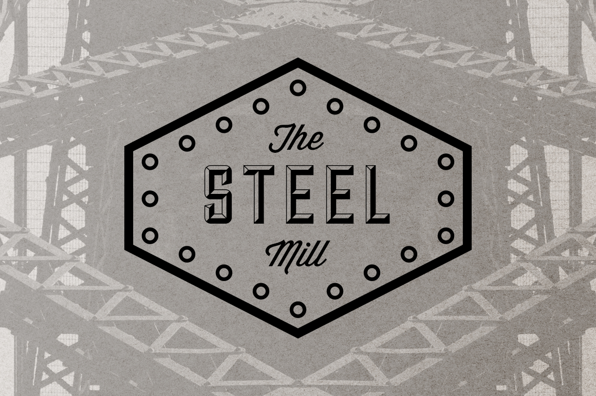 Retro Industrial Logos - Volume 2 ~ Logo Templates on Creative Market