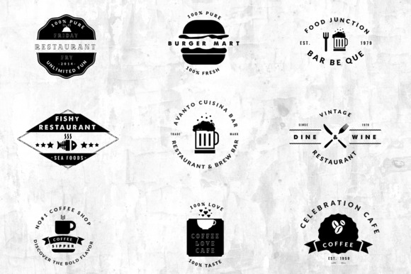 09 Vintage Logos Restaurant Cafe