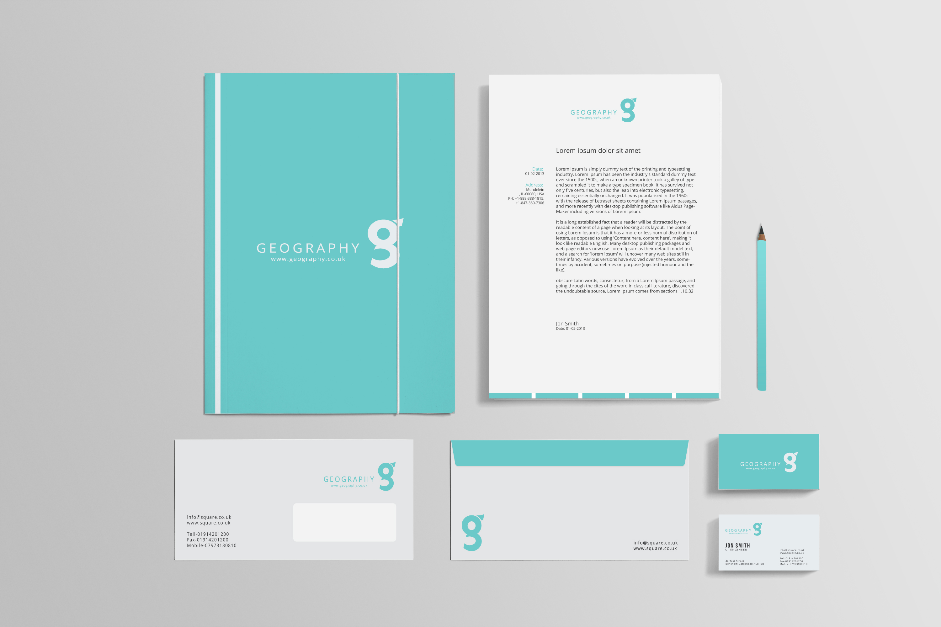 Download Identity Mock-up Design ~ Stationery Templates on Creative Market
