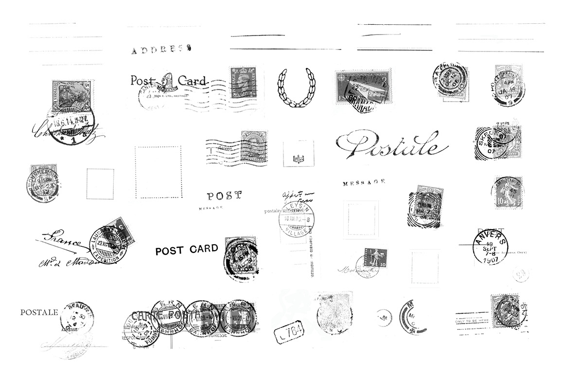 Post Haste Antique European Post Textures on Creative Market