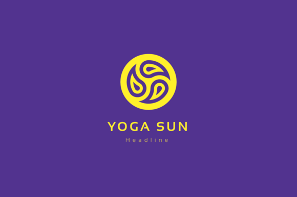 Yoga Sun Logo Yoga Sun Logo