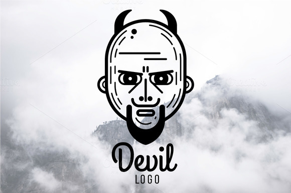 Devil Logo Template Devil Logo Template