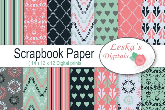 Digital Scrapbook Paper Digital Scrapbook Paper