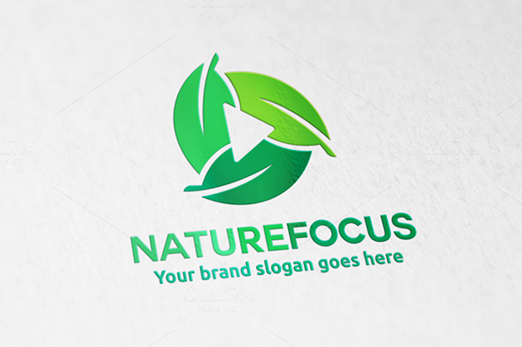 Nature Focus Camera Logo Nature Focus Camera Logo