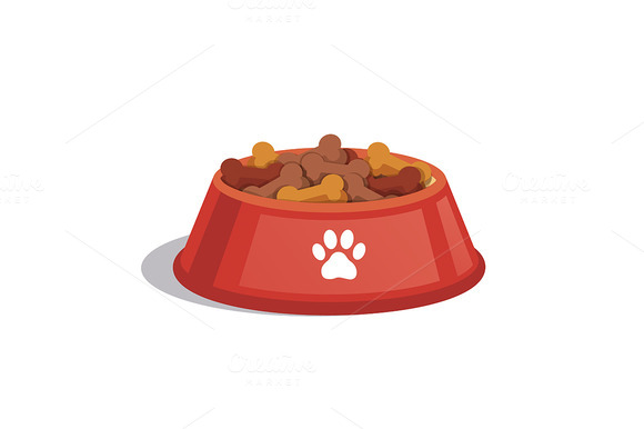 Dog Dry Food Bowl Dog Dry Food Bowl