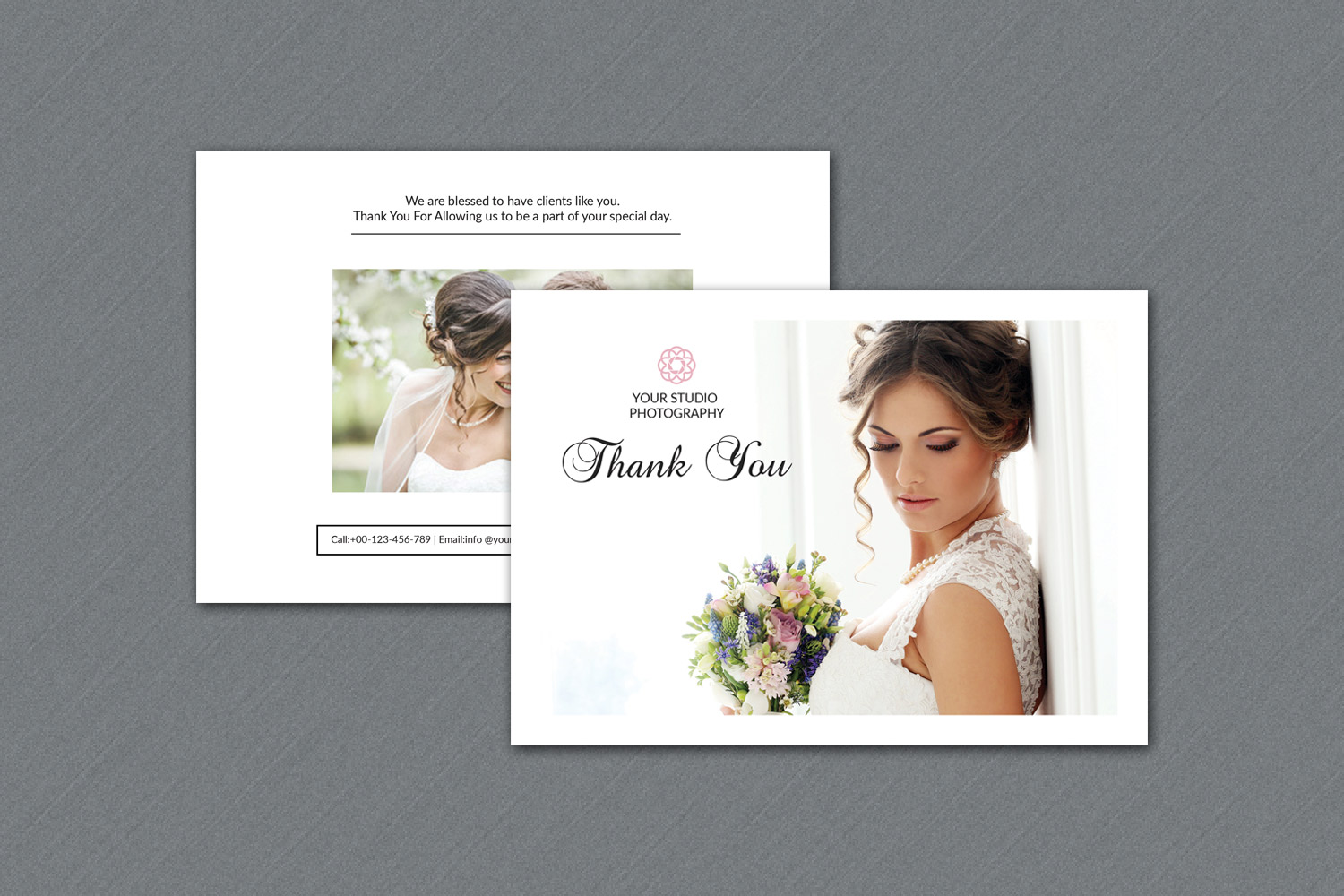 Photographer Thank You Card V325 Flyer Templates On Creative Market Photographer Thank You Card Template