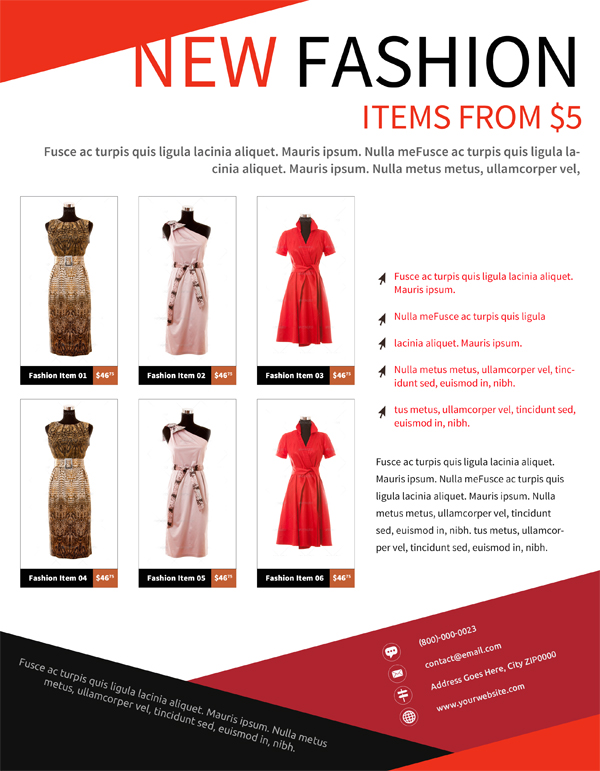 Fashion Product Flyer - Flyers - 1
