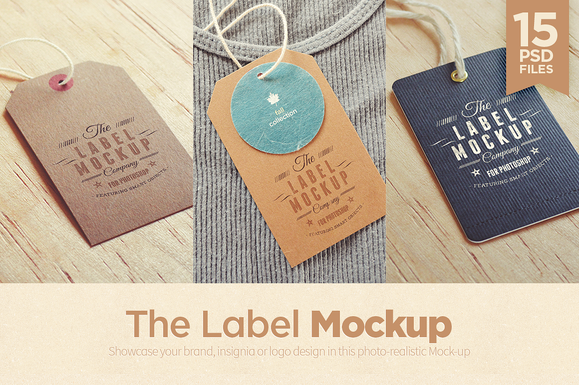 Download Tags / Labels Logo Mockup ~ Product Mockups on Creative Market