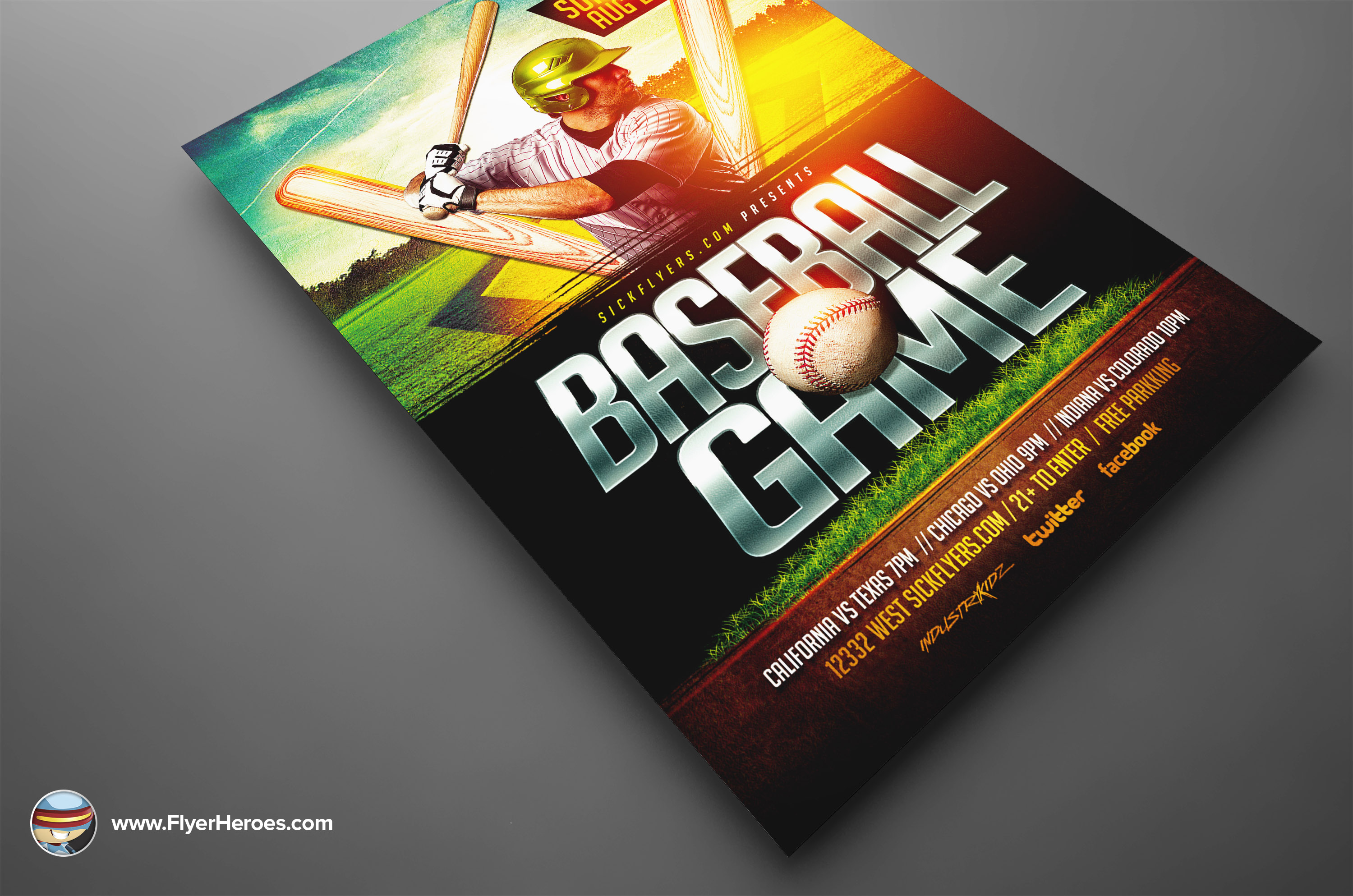 travel baseball flyer