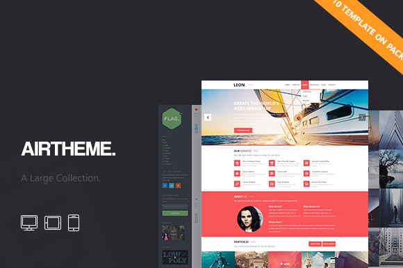 AirTheme Big Pack HTML Template AirTheme Big Pack HTML Template