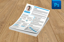 one page ppt resume template free download