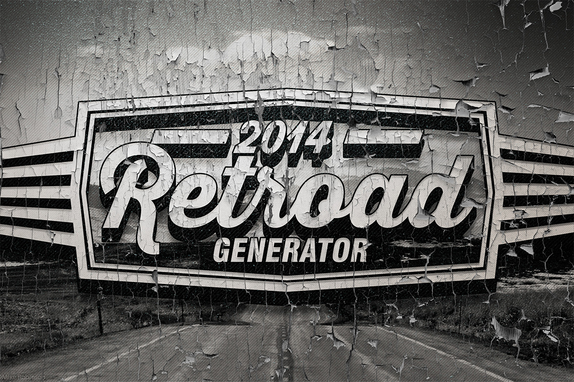 Retro Ad Generator ~ Graphics on Creative Market