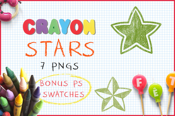 Crayon Stars