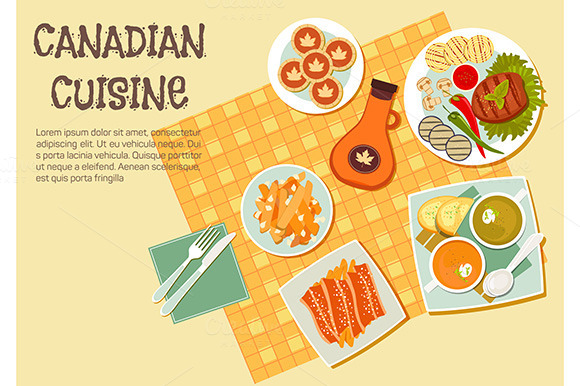 Canadian Cuisine Dishes