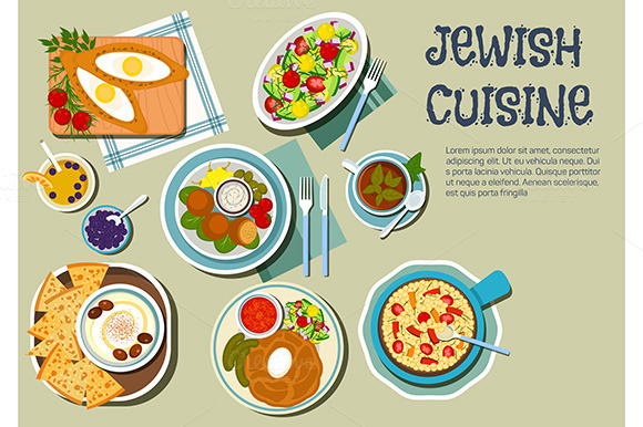 Jewish Cuisine Menu