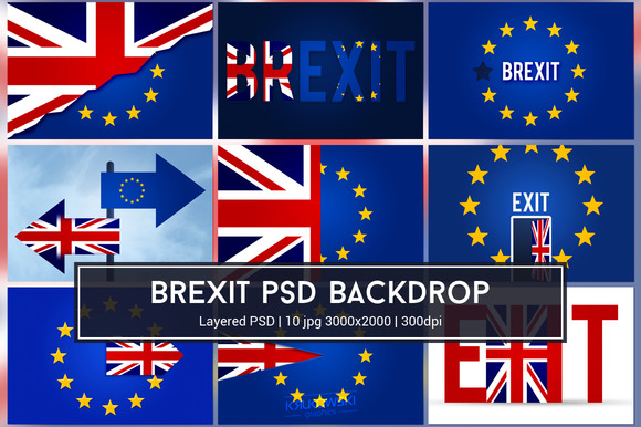 Brexit PSD Backdrop