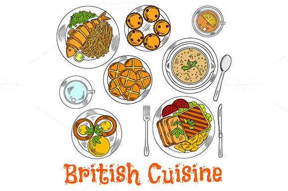 British Cuisine Dishes