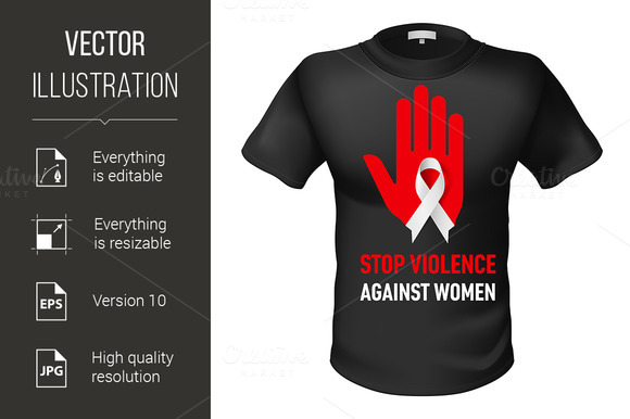 Stop The Violence Rally Flyer Free Template » Designtube - Creative ...