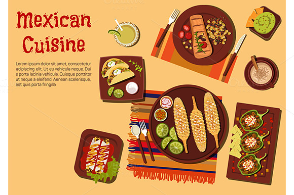Mexican Cuisine Dishes